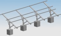 Single Pile Ground Mounting System